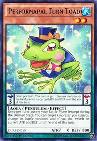 Performapal Turn Toad [Duelist Alliance] [DUEA-EN010] | Gear Gaming Bentonville