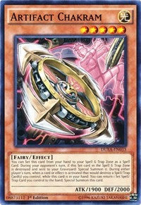 Artifact Chakram [Duelist Alliance] [DUEA-EN033] | Gear Gaming Bentonville