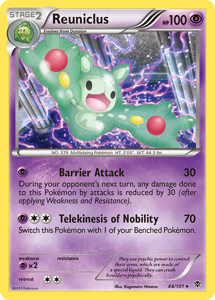 Reuniclus (44/101) [Black & White: Plasma Blast] | Gear Gaming Bentonville