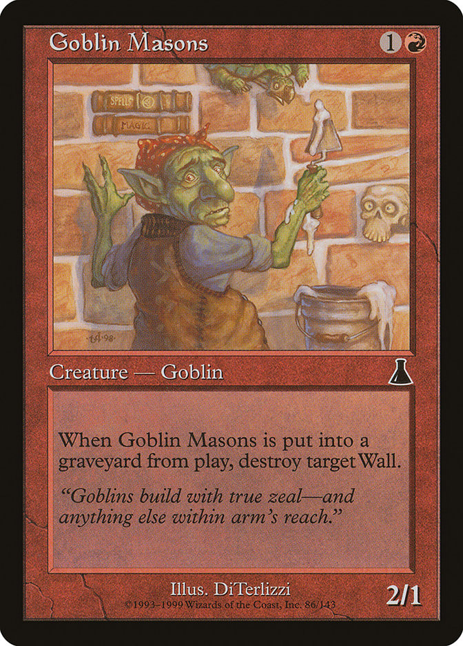 Goblin Masons [Urza's Destiny] | Gear Gaming Bentonville