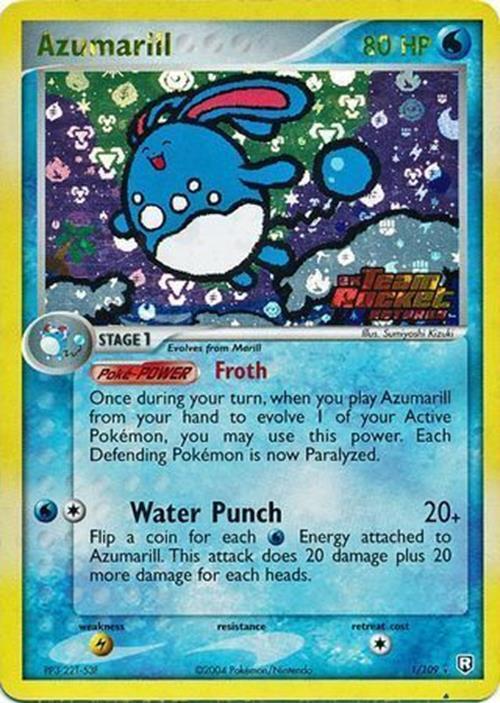 Azumarill (1/109) (Stamped) [EX: Team Rocket Returns] | Gear Gaming Bentonville