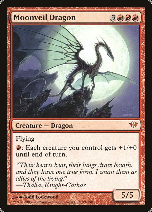 Moonveil Dragon [Dark Ascension] | Gear Gaming Bentonville