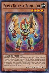 Super Defense Robot Lio [2014 Mega-Tins Mega Pack] [MP14-EN063] | Gear Gaming Bentonville