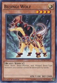 Bujingi Wolf [2014 Mega-Tins Mega Pack] [MP14-EN072] | Gear Gaming Bentonville