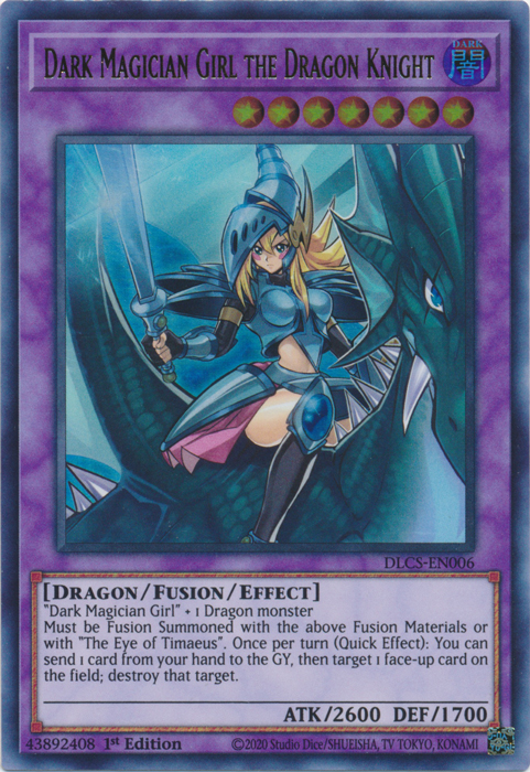 Dark Magician Girl the Dragon Knight [DLCS-EN006] Ultra Rare | Gear Gaming Bentonville