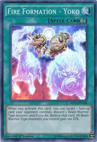 Fire Formation - Yoko [2014 Mega-Tins Mega Pack] [MP14-EN104] | Gear Gaming Bentonville