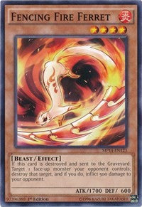 Fencing Fire Ferret [2014 Mega-Tins Mega Pack] [MP14-EN123] | Gear Gaming Bentonville