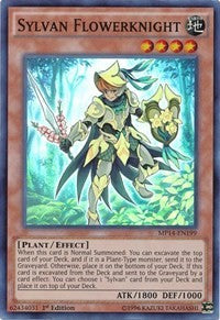 Sylvan Flowerknight [2014 Mega-Tins Mega Pack] [MP14-EN199] | Gear Gaming Bentonville