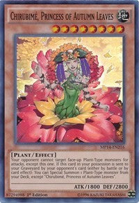 Chirubime, Princess of Autumn Leaves [2014 Mega-Tins Mega Pack] [MP14-EN216] | Gear Gaming Bentonville