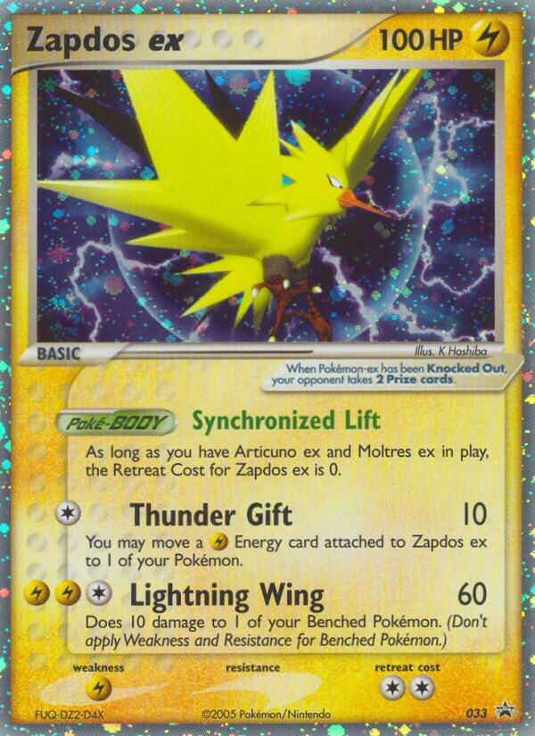 Zapdos ex (033) [Nintendo: Black Star Promos] | Gear Gaming Bentonville