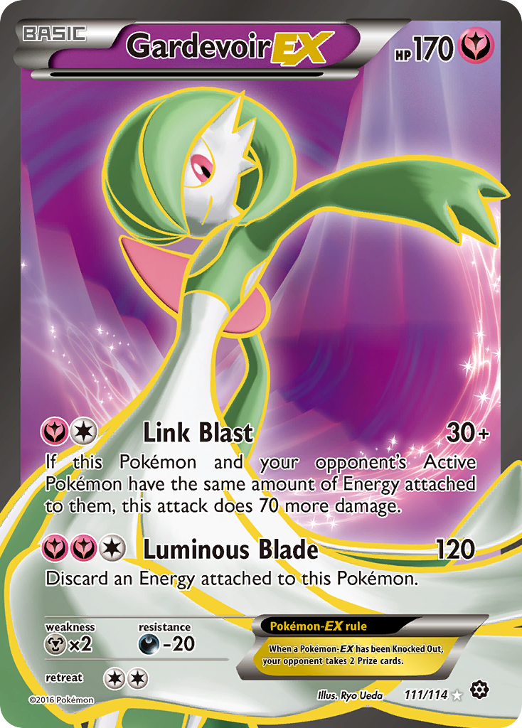 Gardevoir EX (111/114) [XY: Steam Siege] | Gear Gaming Bentonville