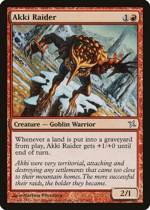 Akki Raider [Betrayers of Kamigawa] | Gear Gaming Bentonville