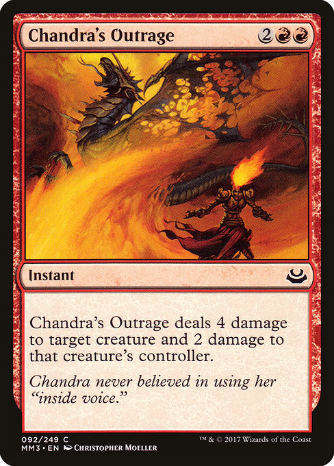 Chandra's Outrage [Modern Masters 2017] | Gear Gaming Bentonville