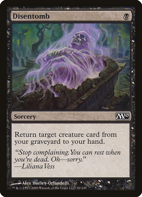 Disentomb [Magic 2010 (M10)] | Gear Gaming Bentonville