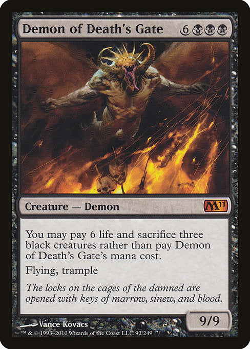 Demon of Death's Gate [Magic 2011 (M11)] | Gear Gaming Bentonville