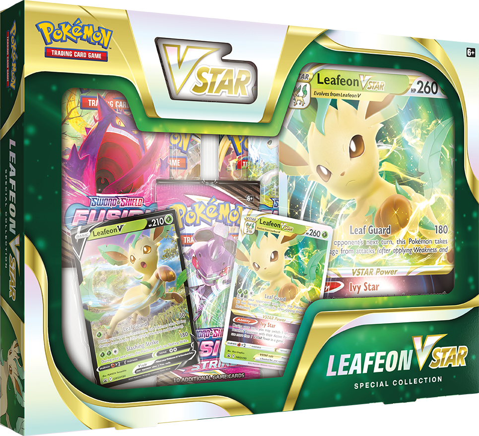 Sword & Shield: Brilliant Stars - Special Collection Leafeon VSTAR | Gear Gaming Bentonville