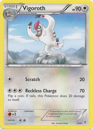 Vigoroth (4/30) [XY: Trainer Kit 1 - Bisharp] | Gear Gaming Bentonville