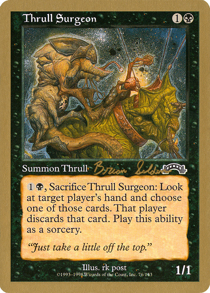 Thrull Surgeon (Brian Selden) [World Championship Decks 1998] | Gear Gaming Bentonville