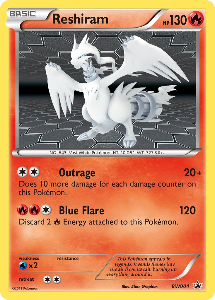 Reshiram (BW004) [Black & White: Black Star Promos] | Gear Gaming Bentonville