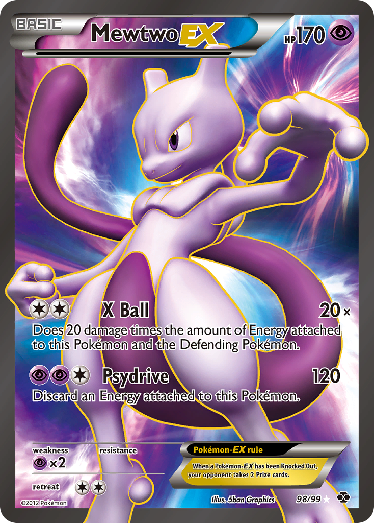 Mewtwo EX (98/99) [Black & White: Next Destinies] | Gear Gaming Bentonville