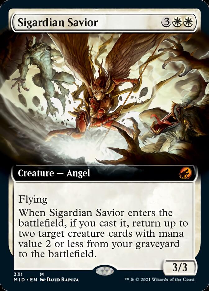 Sigardian Savior (Extended) [Innistrad: Midnight Hunt] | Gear Gaming Bentonville