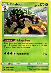 Rillaboom (014/202) (Cosmos Holo) [Sword & Shield: Base Set] | Gear Gaming Bentonville