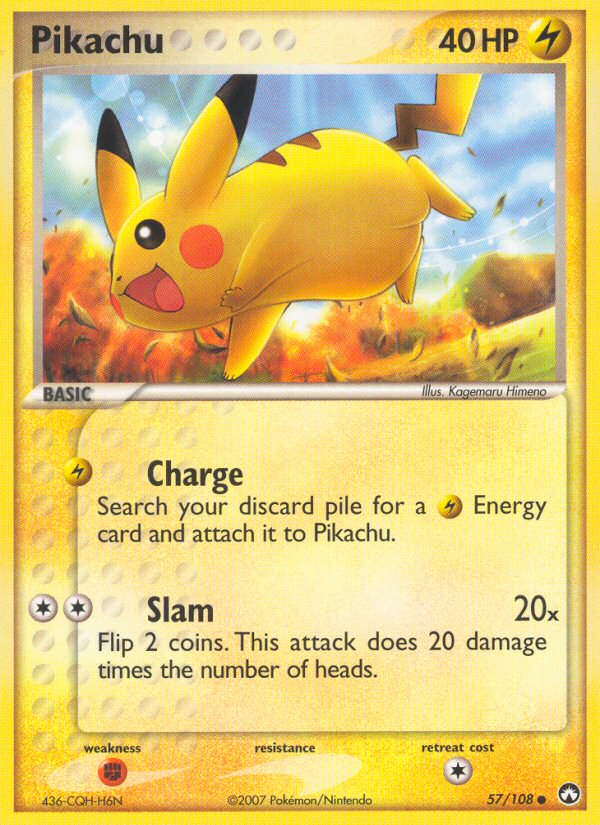 Pikachu (57/108) [EX: Power Keepers] | Gear Gaming Bentonville