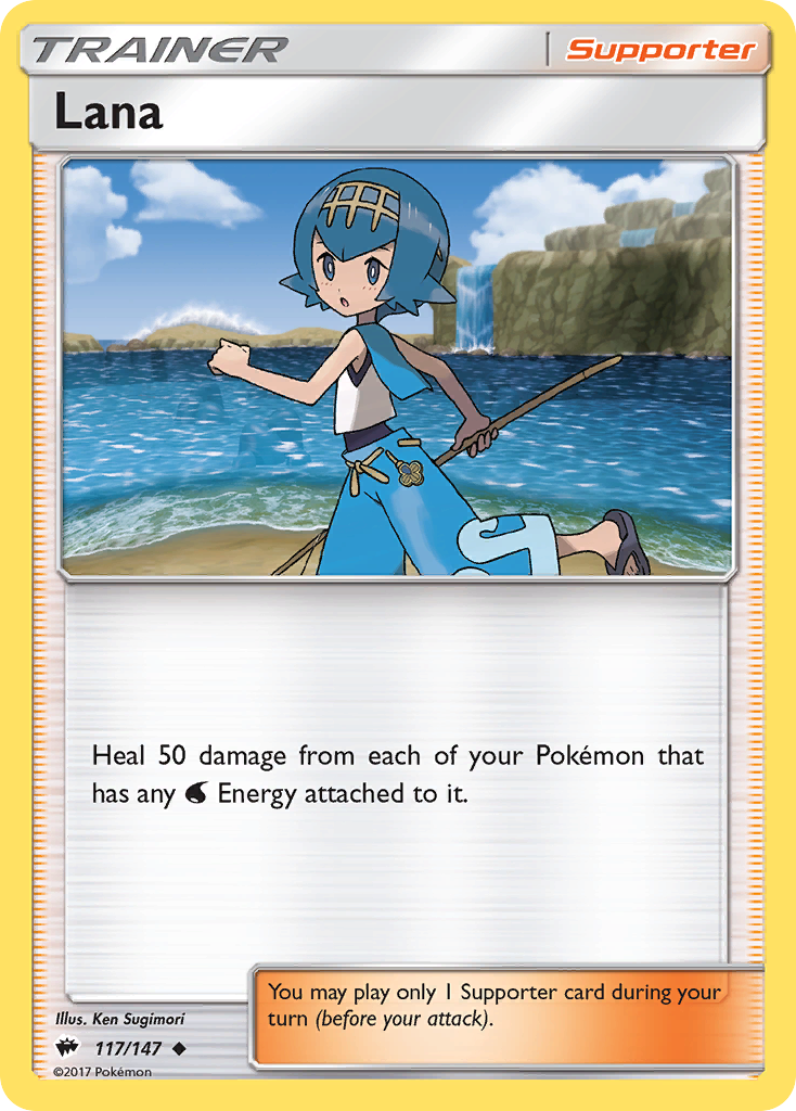 Lana (117/147) [Sun & Moon: Burning Shadows] | Gear Gaming Bentonville