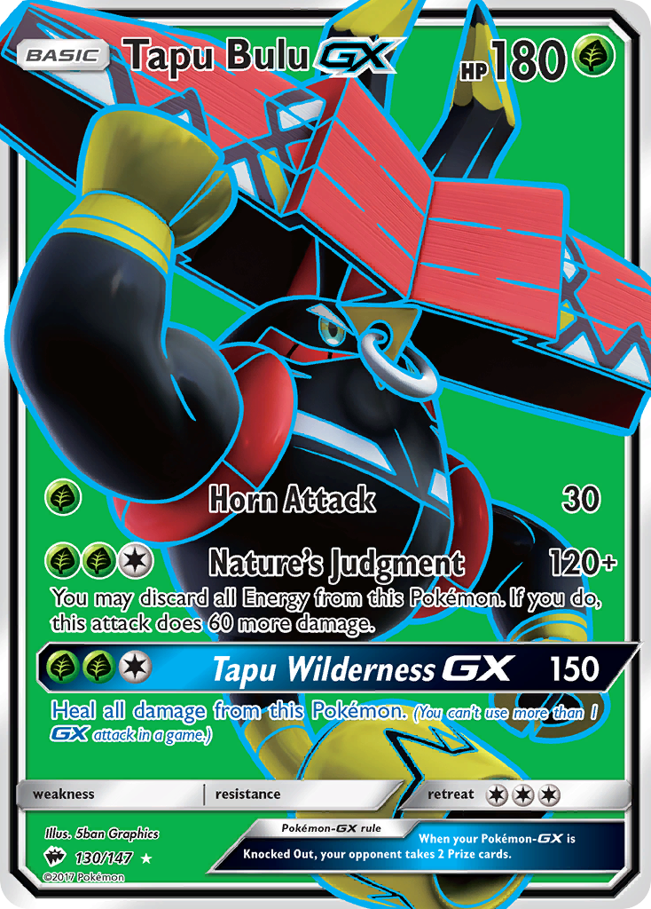 Tapu Bulu GX (130/147) [Sun & Moon: Burning Shadows] | Gear Gaming Bentonville