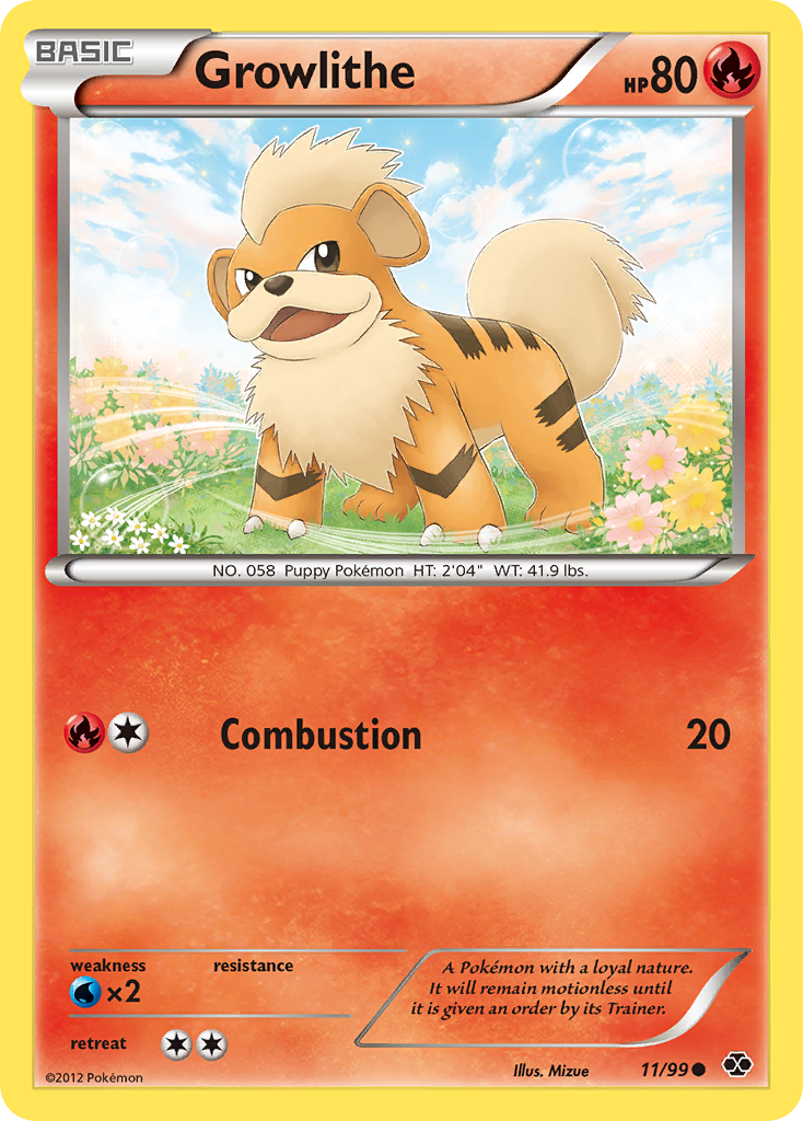 Growlithe (11/99) [Black & White: Next Destinies] | Gear Gaming Bentonville