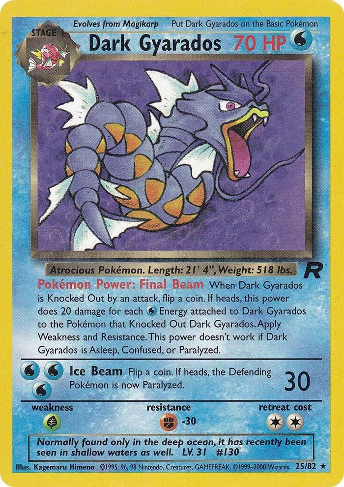 Dark Gyarados (25/82) [Team Rocket Unlimited] | Gear Gaming Bentonville