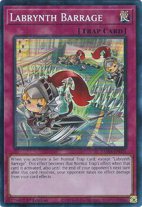 Labrynth Barrage [TAMA-EN025] Super Rare | Gear Gaming Bentonville