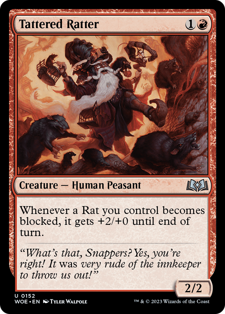 Tattered Ratter [Wilds of Eldraine] | Gear Gaming Bentonville