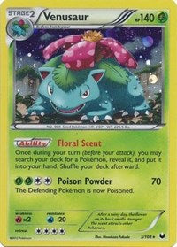 Venusaur (3/108) (Cosmos Holo) (Blister Exclusive) [Black & White: Dark Explorers] | Gear Gaming Bentonville