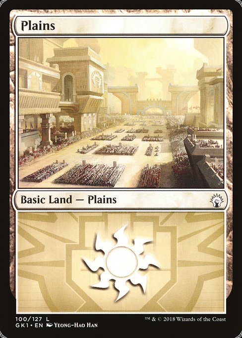 Plains (100) [Guilds of Ravnica: Guild Kits] | Gear Gaming Bentonville