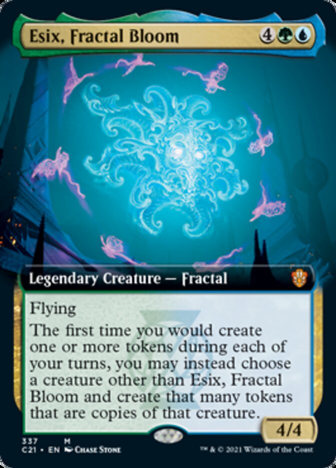 Esix, Fractal Bloom (Extended) [Commander 2021] | Gear Gaming Bentonville