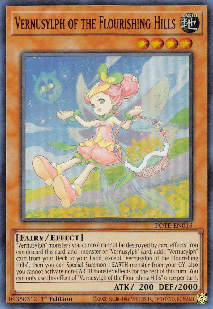 Vernusylph of the Flourishing Hills [POTE-EN016] Ultra Rare | Gear Gaming Bentonville