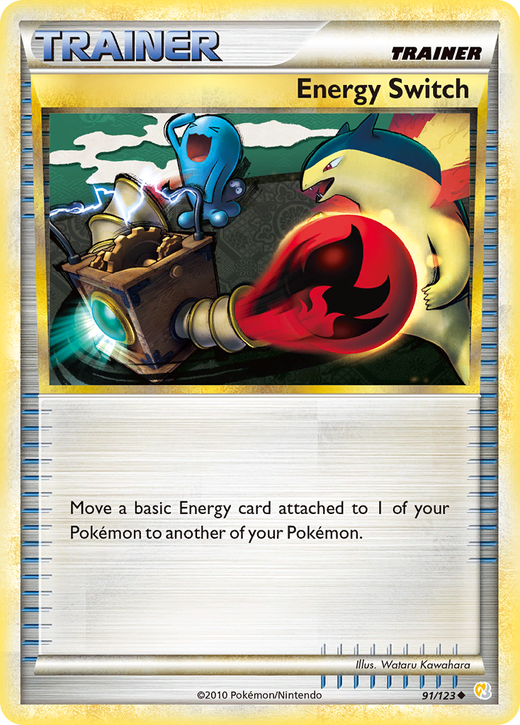 Energy Switch (91/123) [HeartGold & SoulSilver: Base Set] | Gear Gaming Bentonville