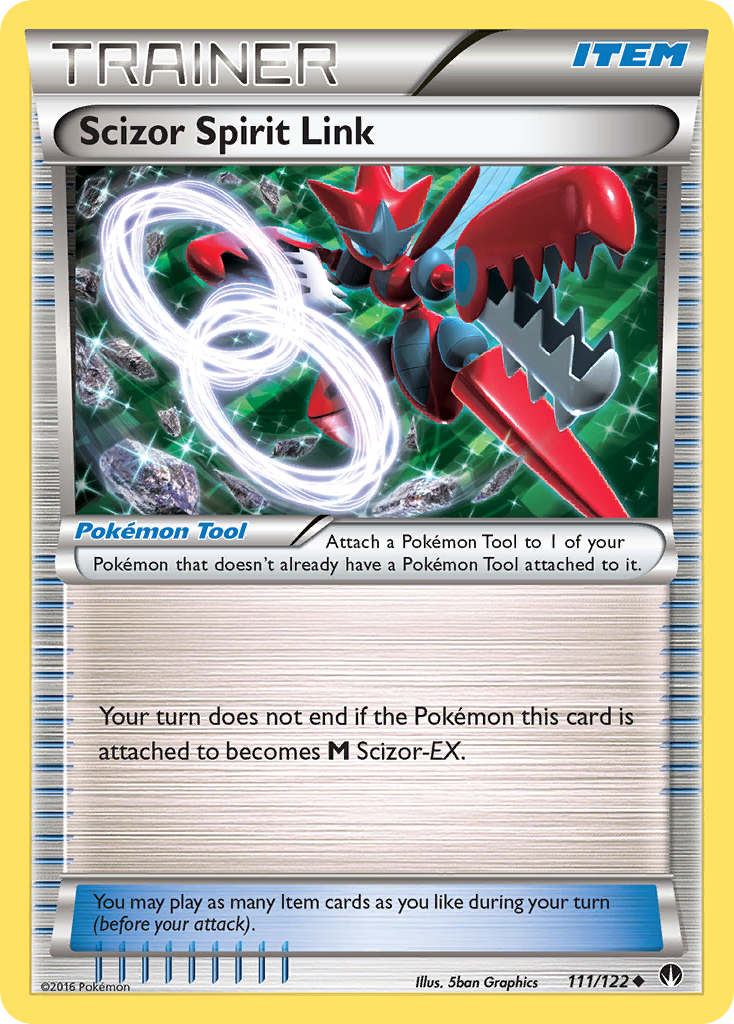 Scizor Spirit Link (111/122) [XY: BREAKpoint] | Gear Gaming Bentonville