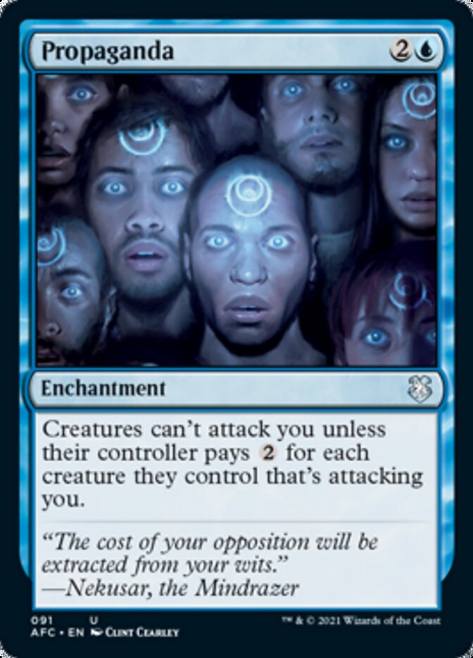 Propaganda [Dungeons & Dragons: Adventures in the Forgotten Realms Commander] | Gear Gaming Bentonville