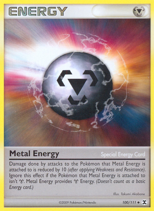 Metal Energy (100/111) [Platinum: Rising Rivals] | Gear Gaming Bentonville