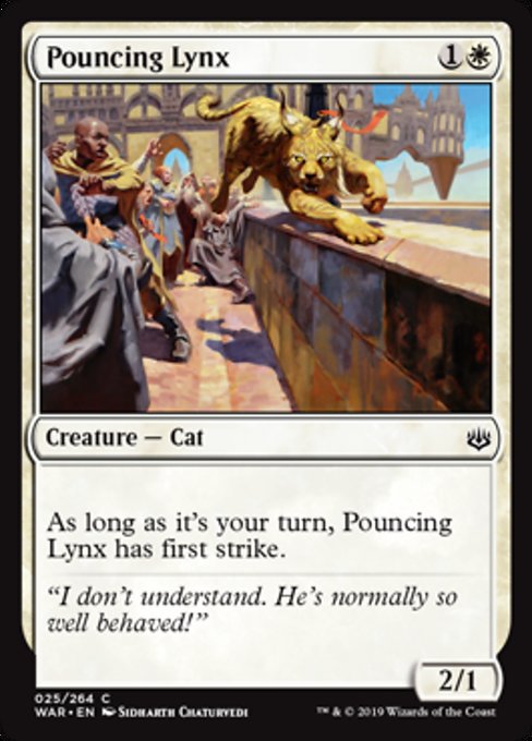 Pouncing Lynx [War of the Spark] | Gear Gaming Bentonville