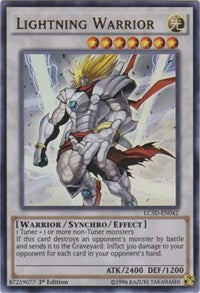 Lightning Warrior [Legendary Collection 5D's] [LC5D-EN042] | Gear Gaming Bentonville