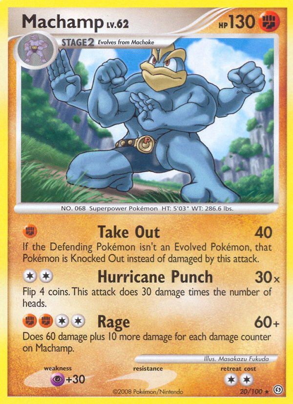 Machamp (20/100) [Diamond & Pearl: Stormfront] | Gear Gaming Bentonville