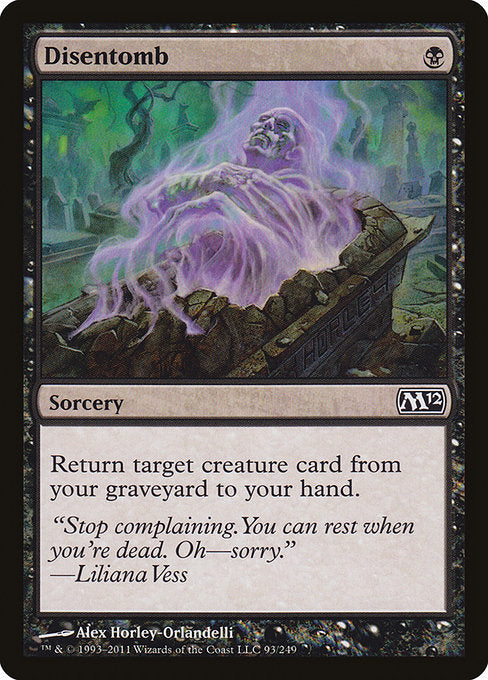 Disentomb [Magic 2012 (M12)] | Gear Gaming Bentonville