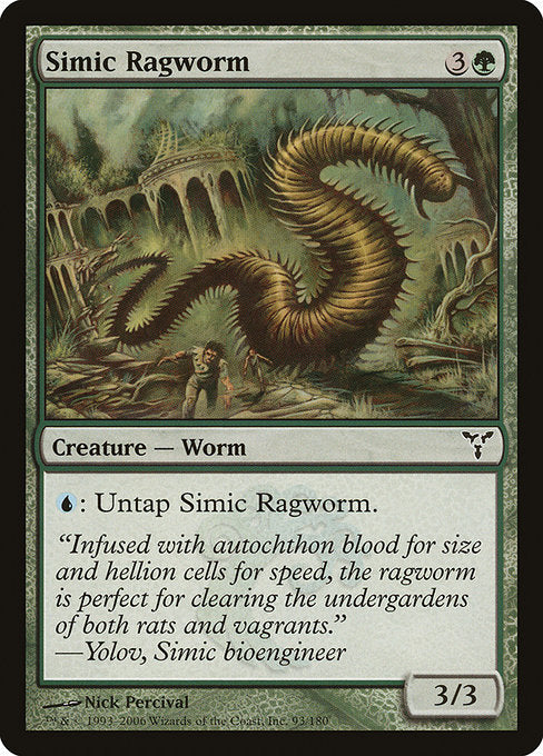 Simic Ragworm [Dissension] | Gear Gaming Bentonville