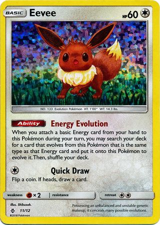 Eevee (11/12) [McDonald's Promos: 2018 Collection] | Gear Gaming Bentonville