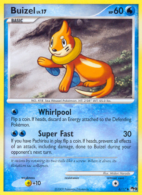 Buizel (6/17) [POP Series 9] | Gear Gaming Bentonville