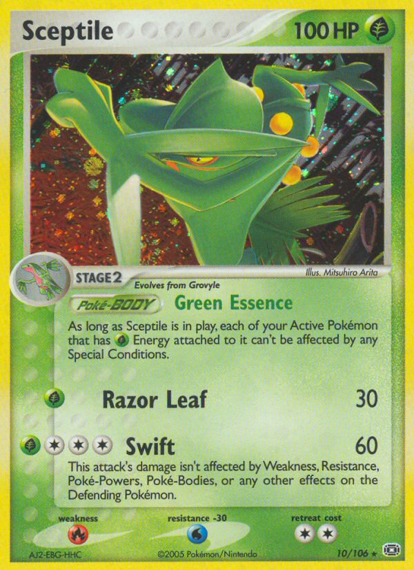 Sceptile (10/106) [EX: Emerald] | Gear Gaming Bentonville
