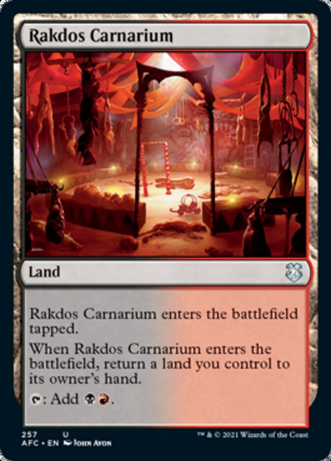Rakdos Carnarium [Dungeons & Dragons: Adventures in the Forgotten Realms Commander] | Gear Gaming Bentonville